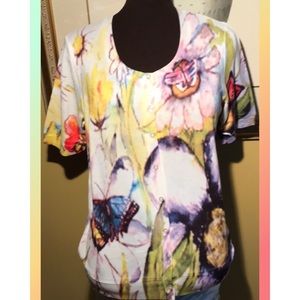 🐠NWOT🐠Water Colour Cardigan🐠